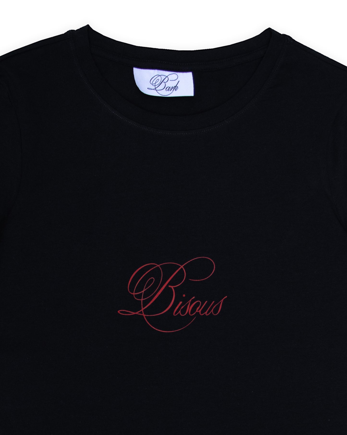 BISOUS CROPPED T-SHIRT