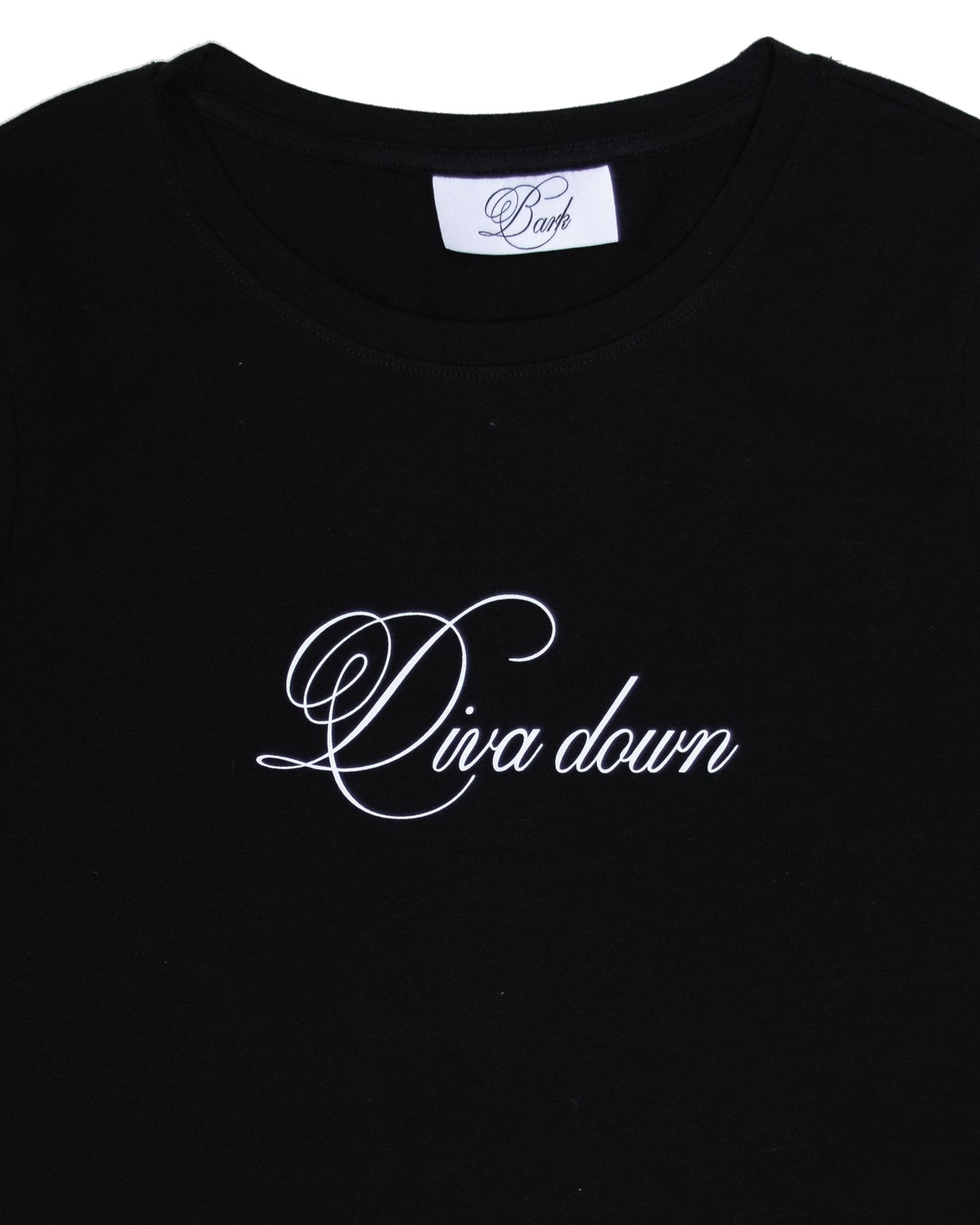 DIVA DOWN CROPPED T-SHIRT
