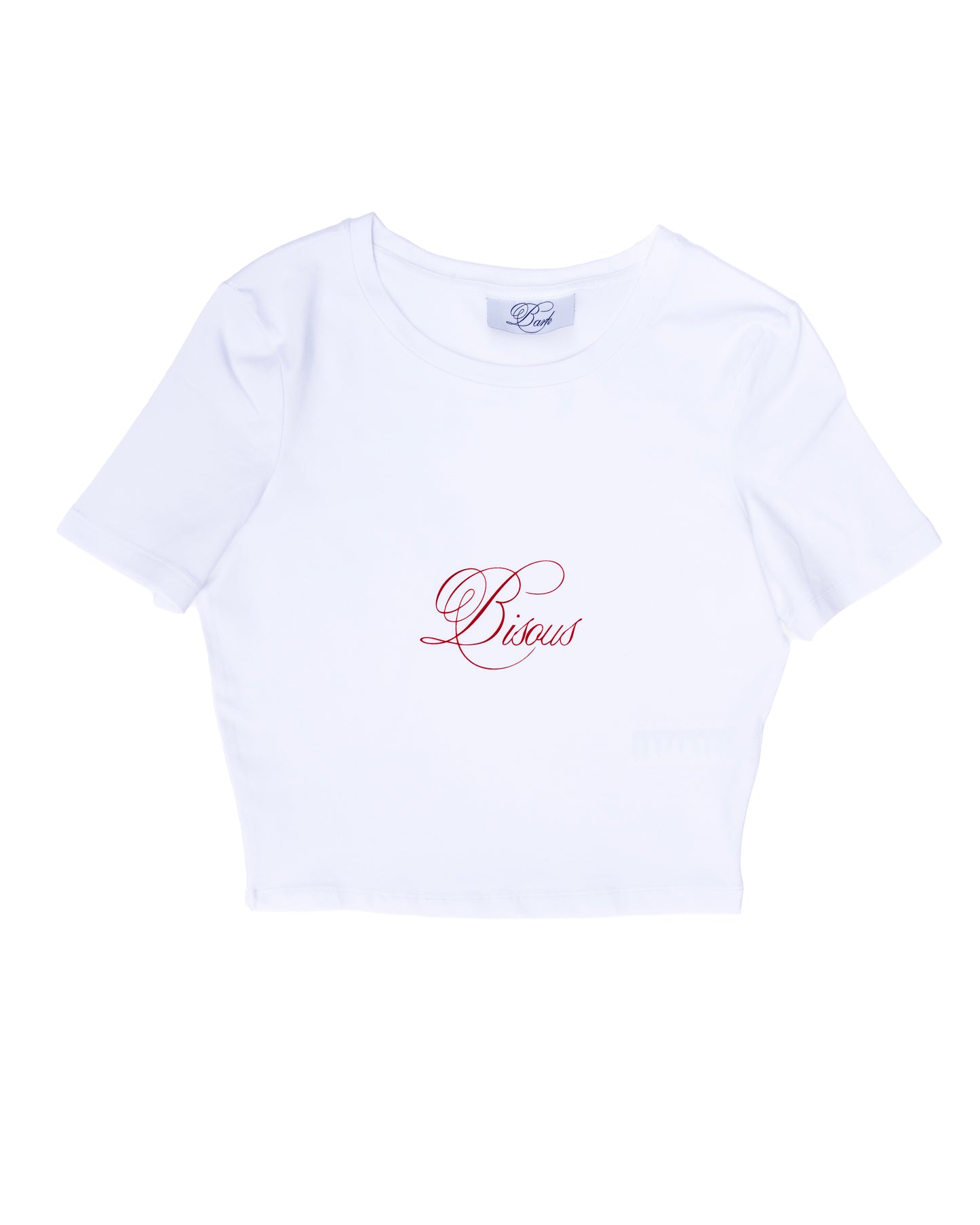 BISOUS CROPPED T-SHIRT