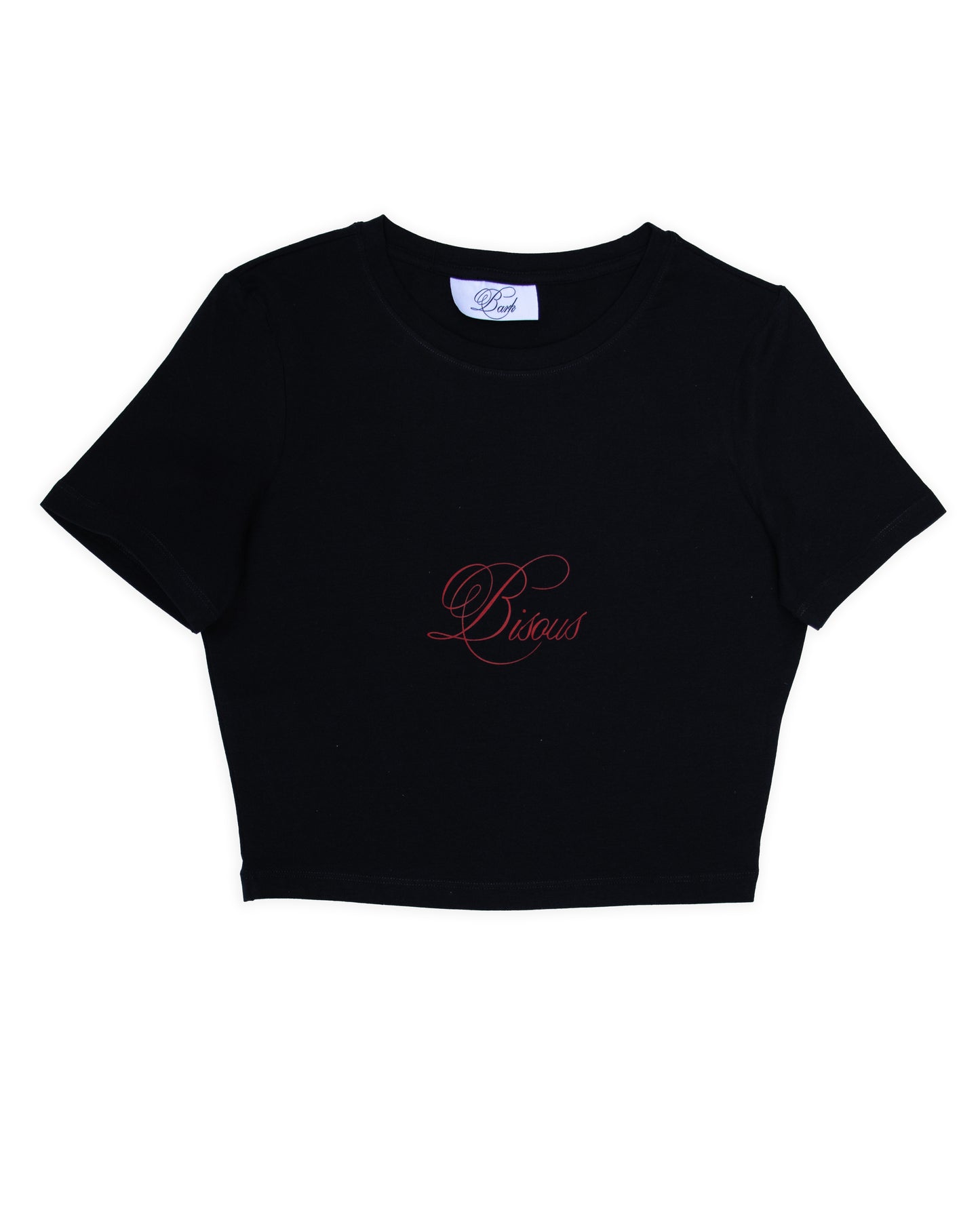BISOUS CROPPED T-SHIRT