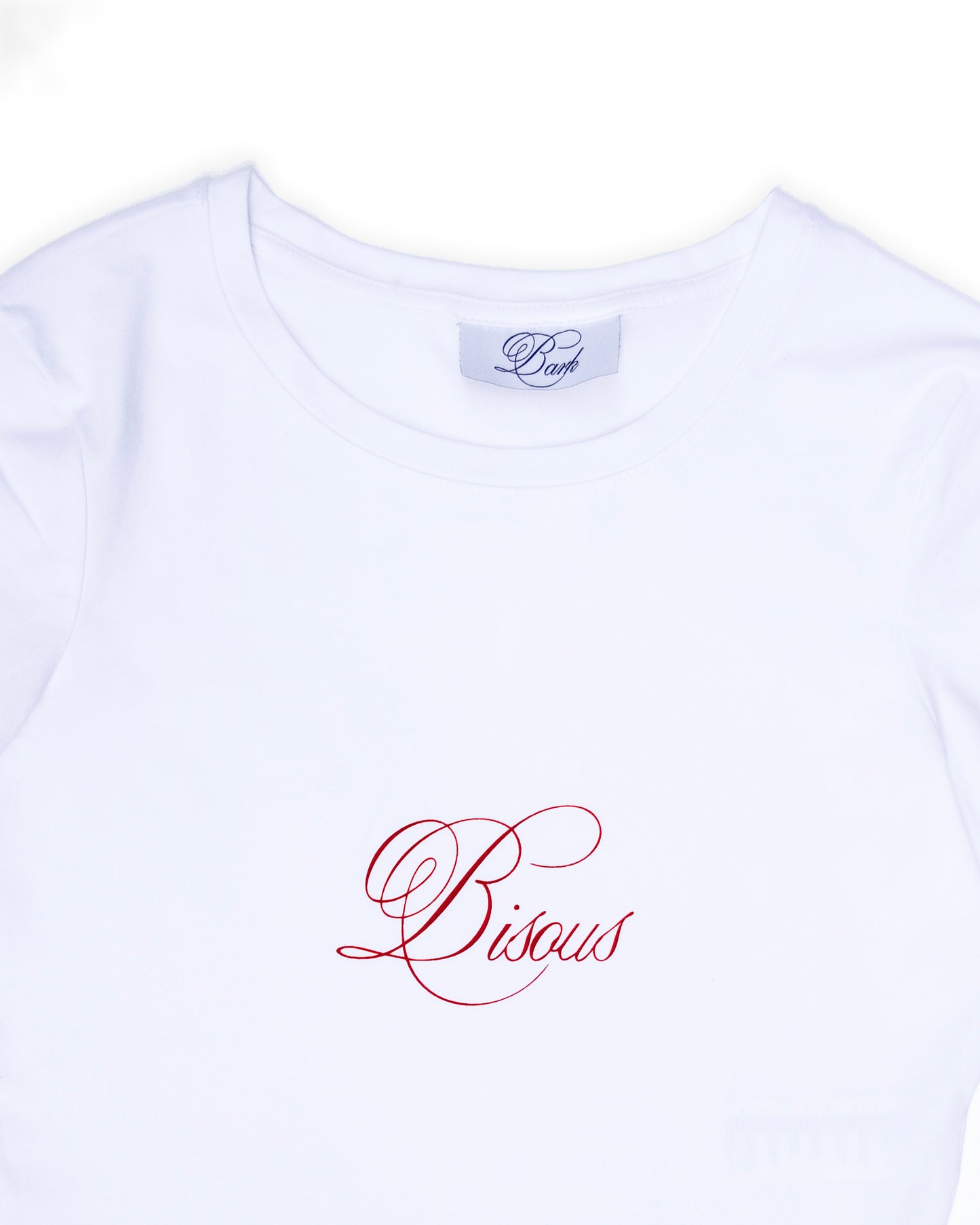 BISOUS CROPPED T-SHIRT