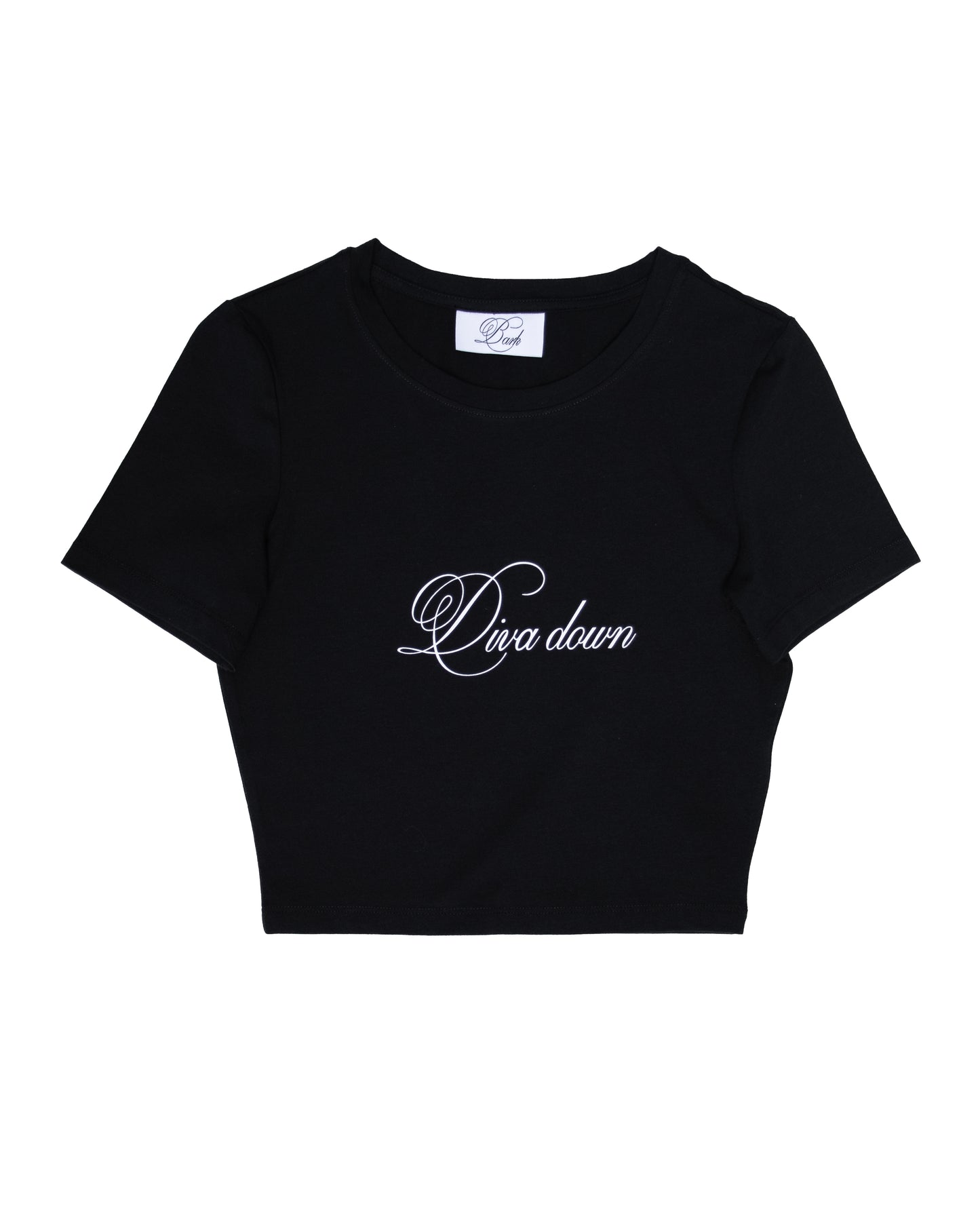 DIVA DOWN CROPPED T-SHIRT