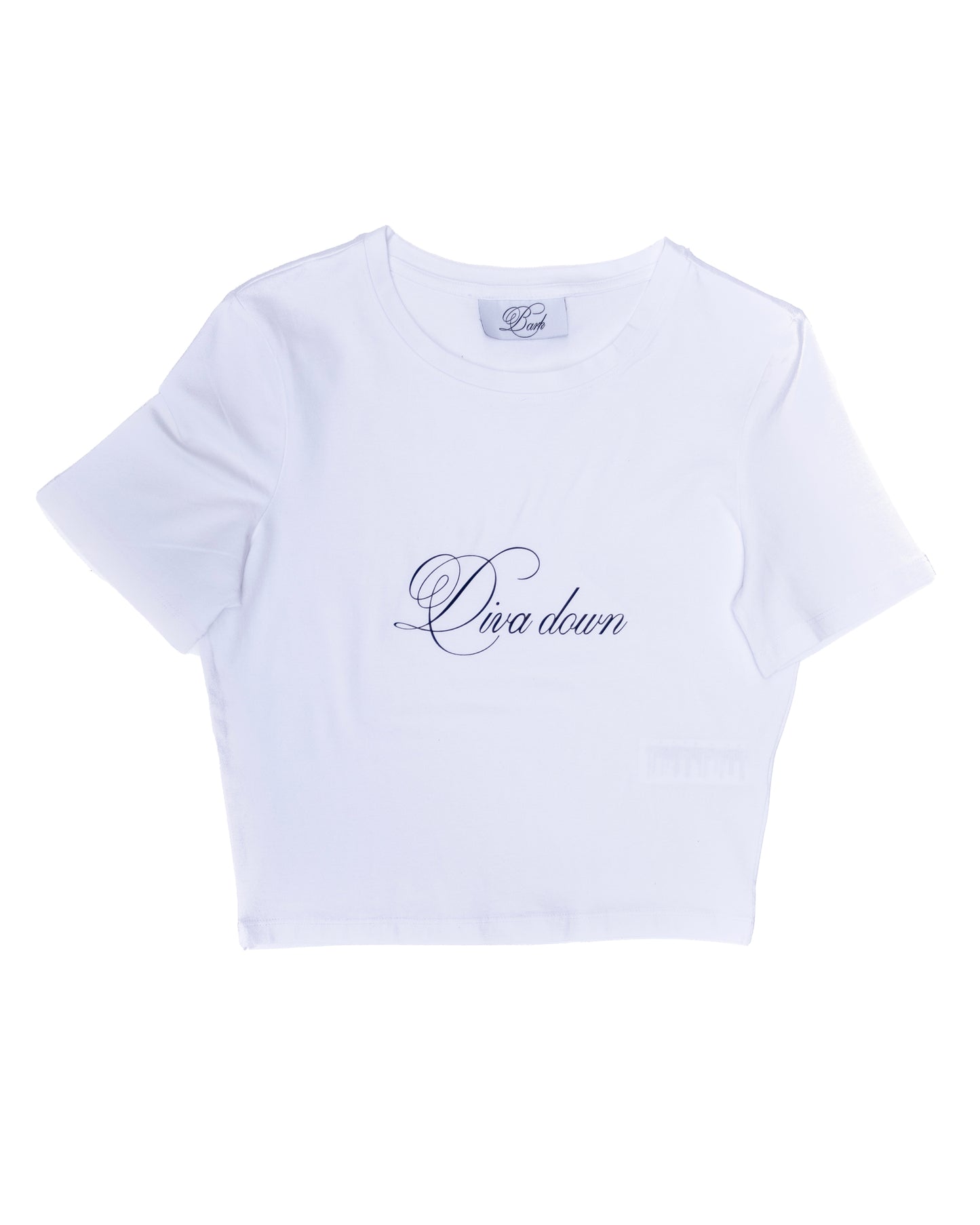 DIVA DOWN CROPPED T-SHIRT