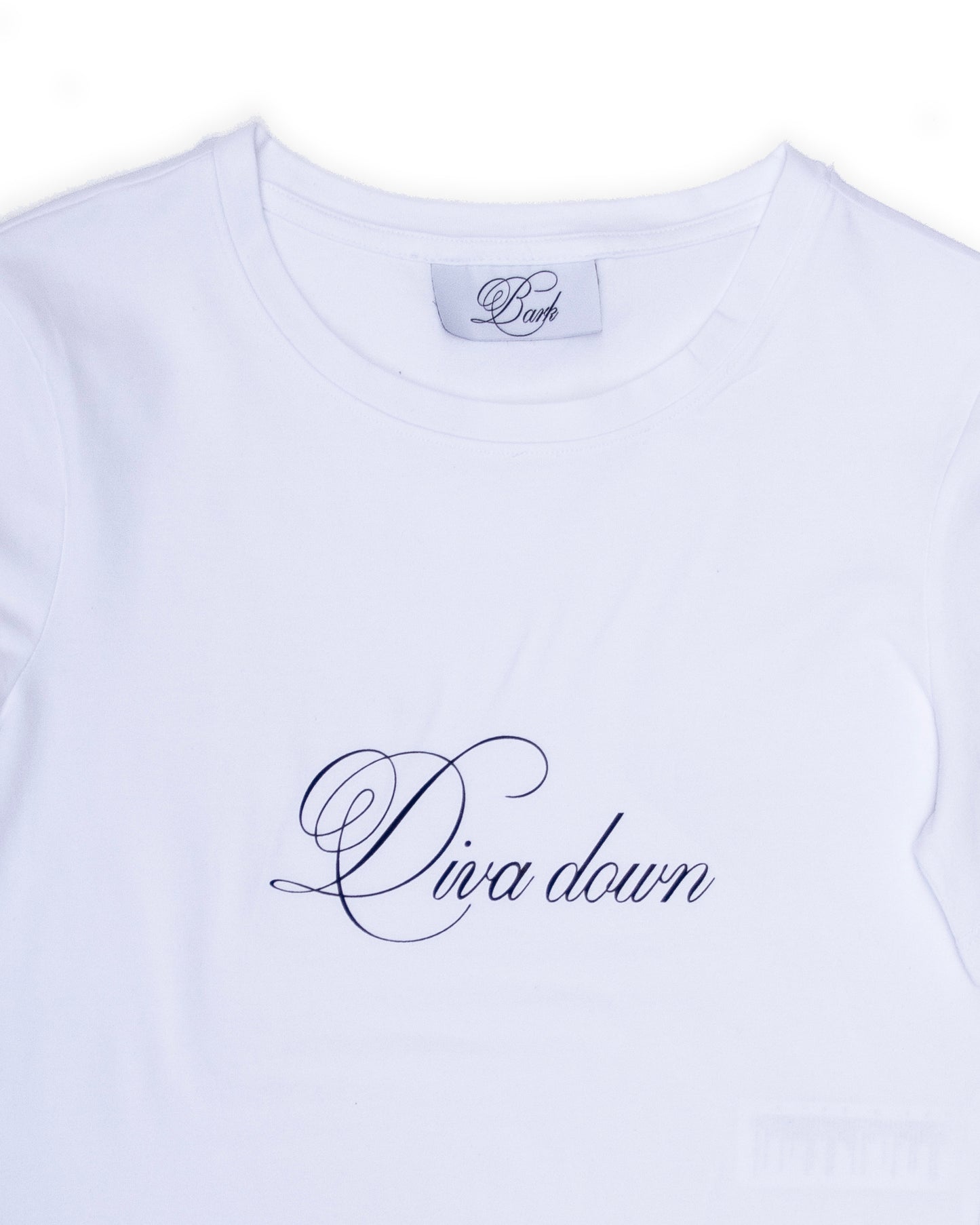 DIVA DOWN CROPPED T-SHIRT