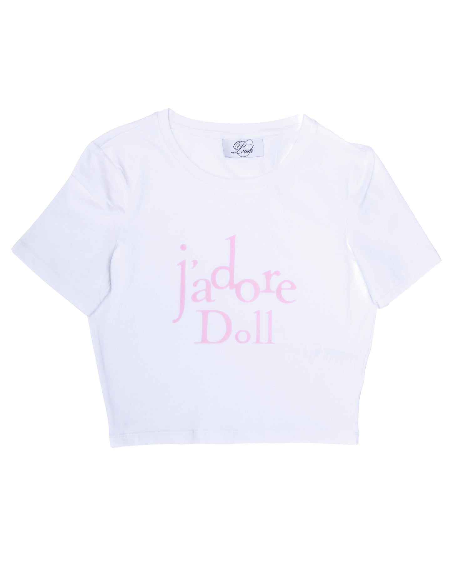 COTTON CANDY DOLL CROPPED T-SHIRT