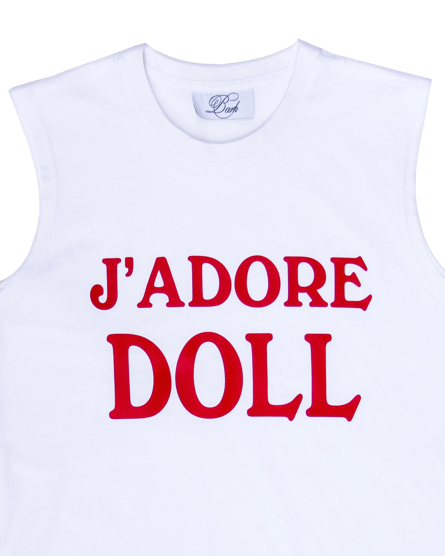 RED FOR LOVE DOLL TANK TOP