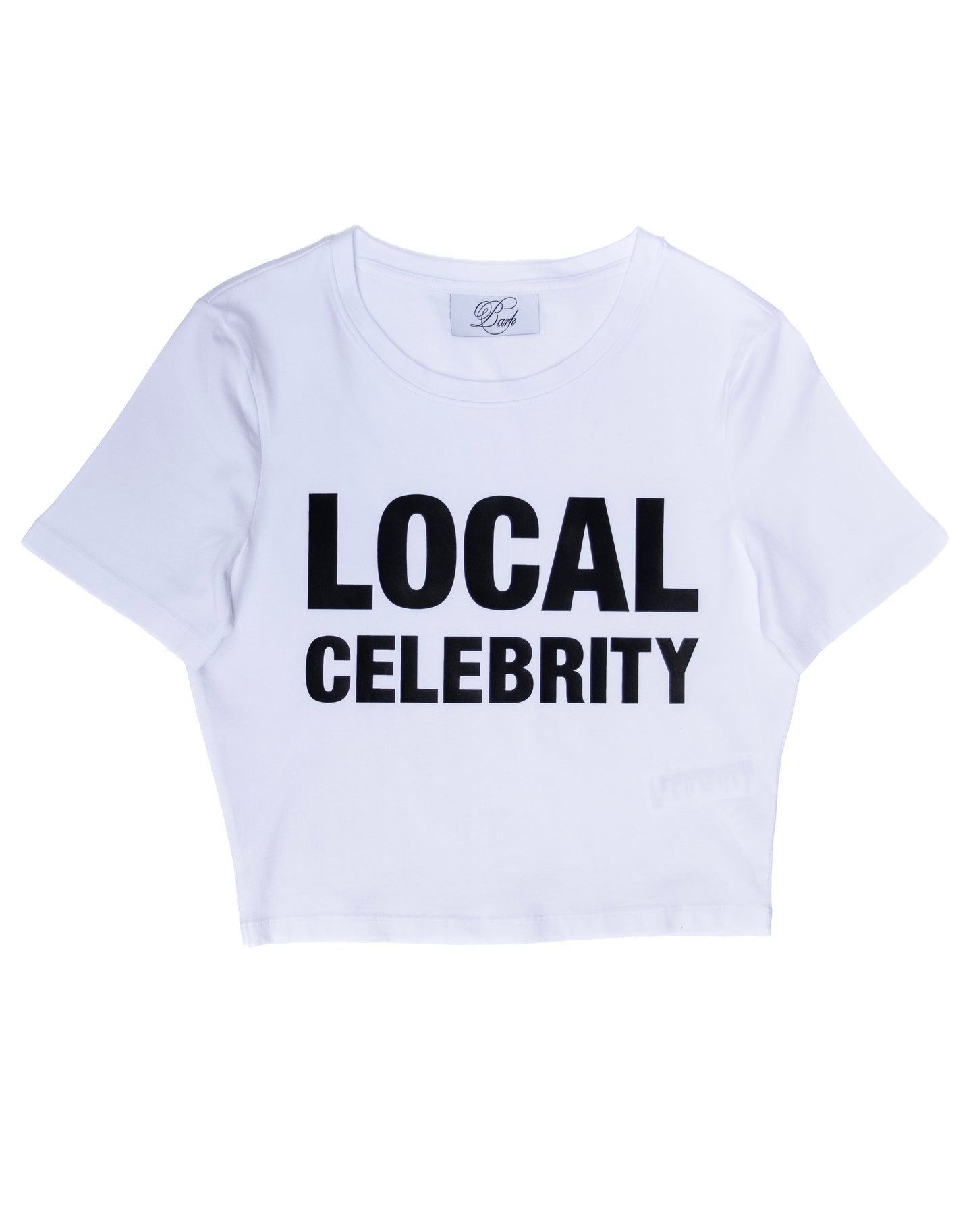 LOCAL CELEBRITY CROPPED T-SHIRT