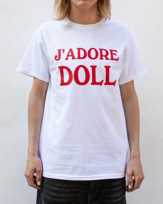 RED FOR LOVE DOLL T-SHIRT