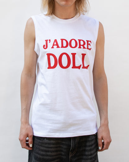 RED FOR LOVE DOLL TANK TOP