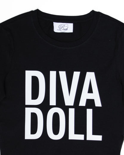 DIVA DOLL CROPPED T-SHIRT