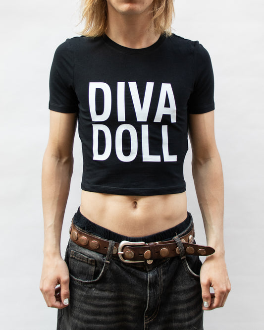 DIVA DOLL CROPPED T-SHIRT