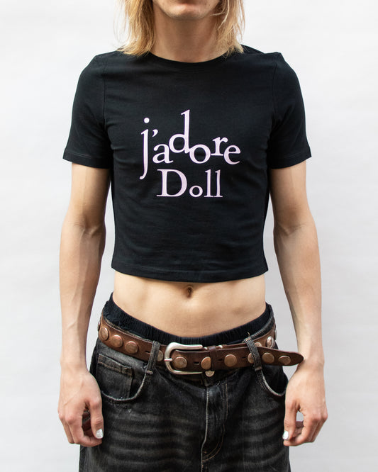 COTTON CANDY DOLL CROPPED T-SHIRT