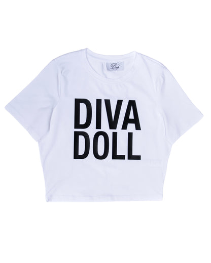 DIVA DOLL CROPPED T-SHIRT