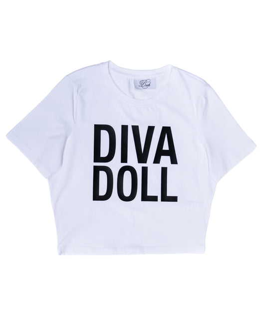 DIVA DOLL CROPPED T-SHIRT