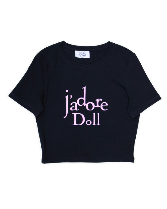 COTTON CANDY DOLL CROPPED T-SHIRT