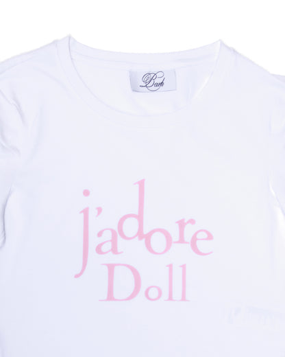 COTTON CANDY DOLL CROPPED T-SHIRT
