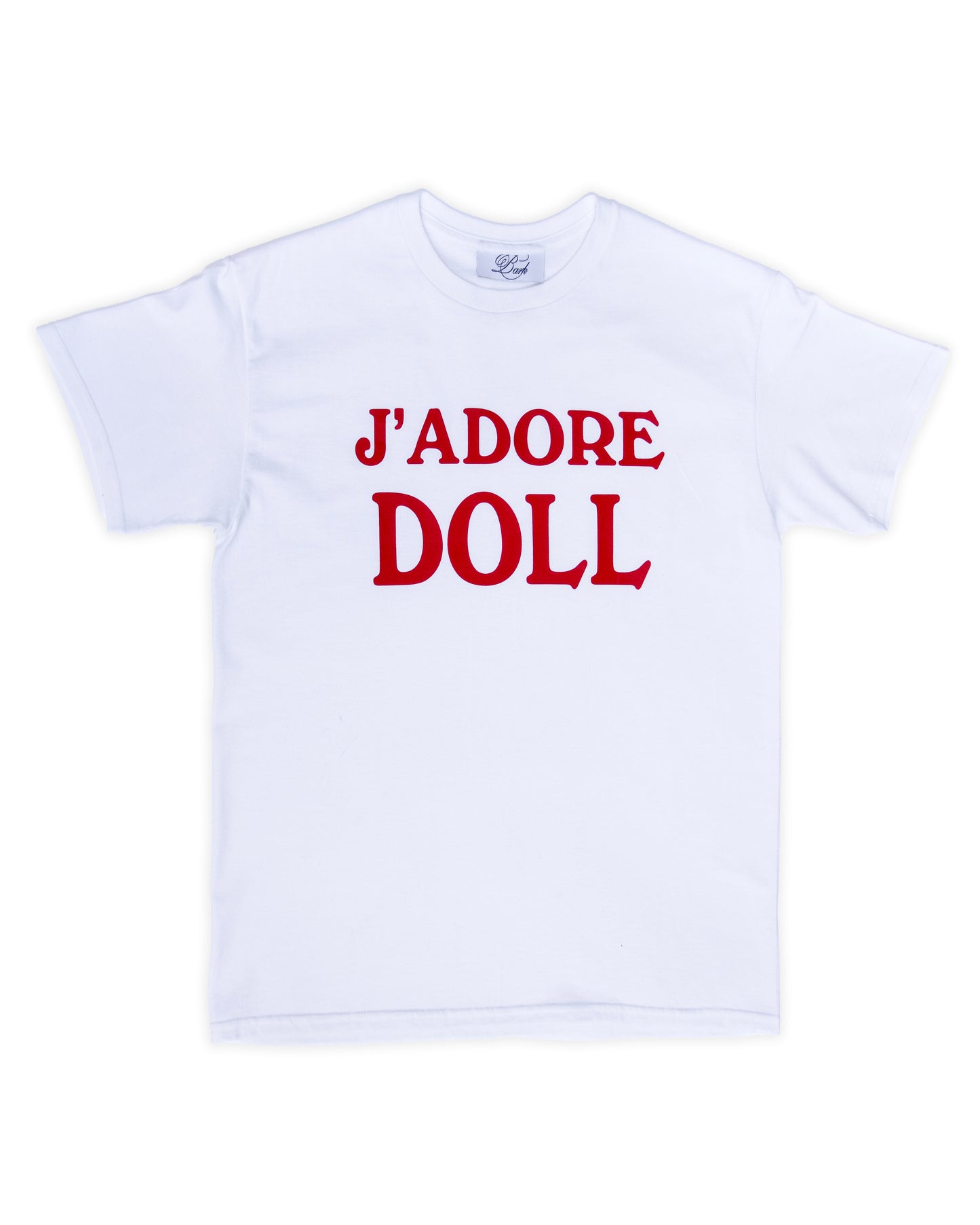 RED FOR LOVE DOLL T-SHIRT