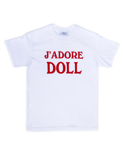 RED FOR LOVE DOLL T-SHIRT