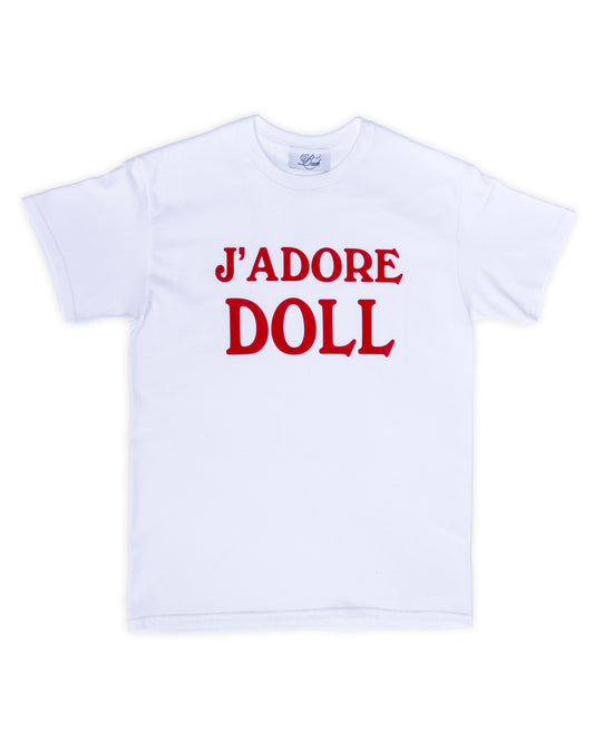 RED FOR LOVE DOLL T-SHIRT