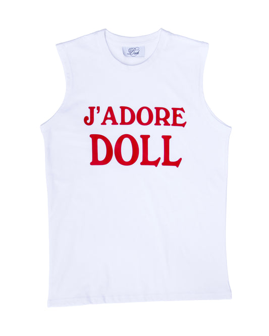 RED FOR LOVE DOLL TANK TOP