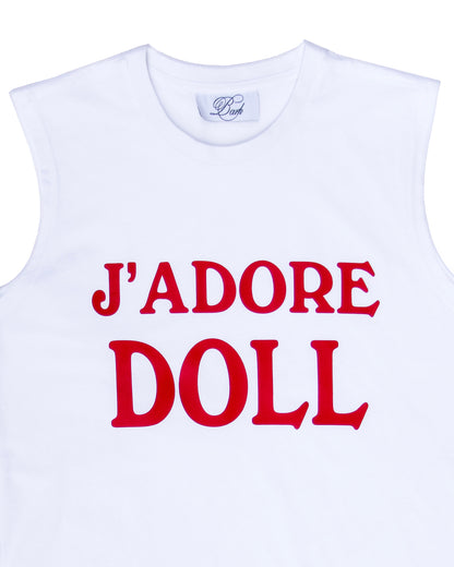 RED FOR LOVE DOLL TANK TOP