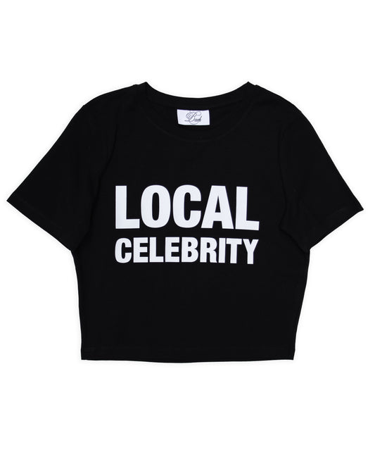 LOCAL CELEBRITY CROPPED T-SHIRT