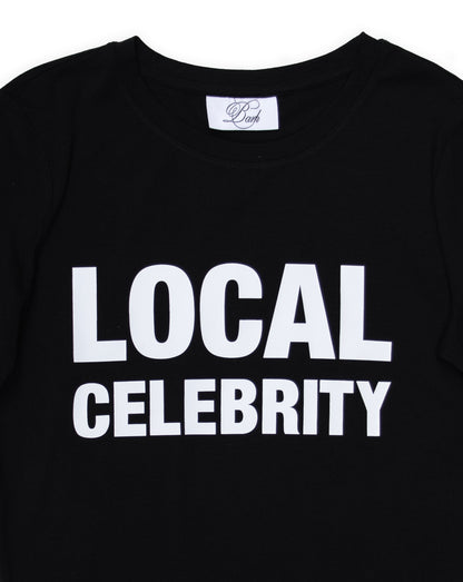 LOCAL CELEBRITY CROPPED T-SHIRT