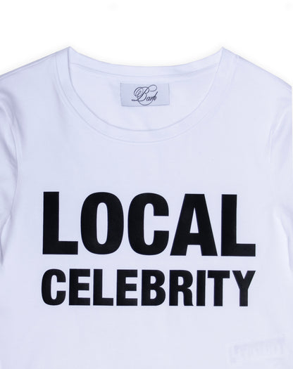 LOCAL CELEBRITY CROPPED T-SHIRT